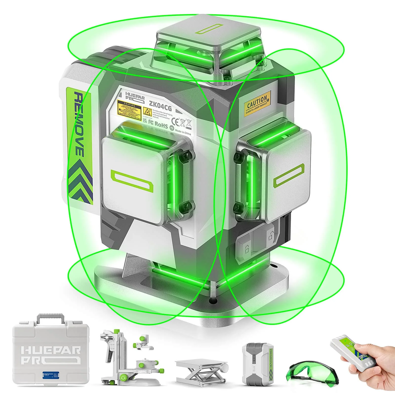 Huepar Pro ZK04CG Laser Level - Image 10