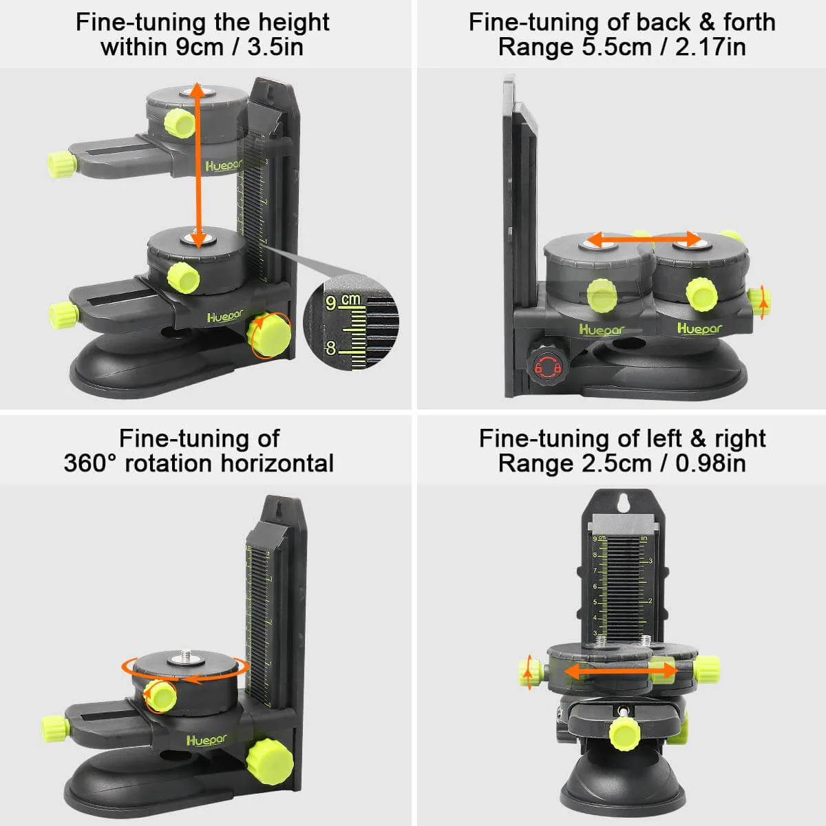 Huepar PV10+ Fine-tuning Bracket Adapter - Image 4