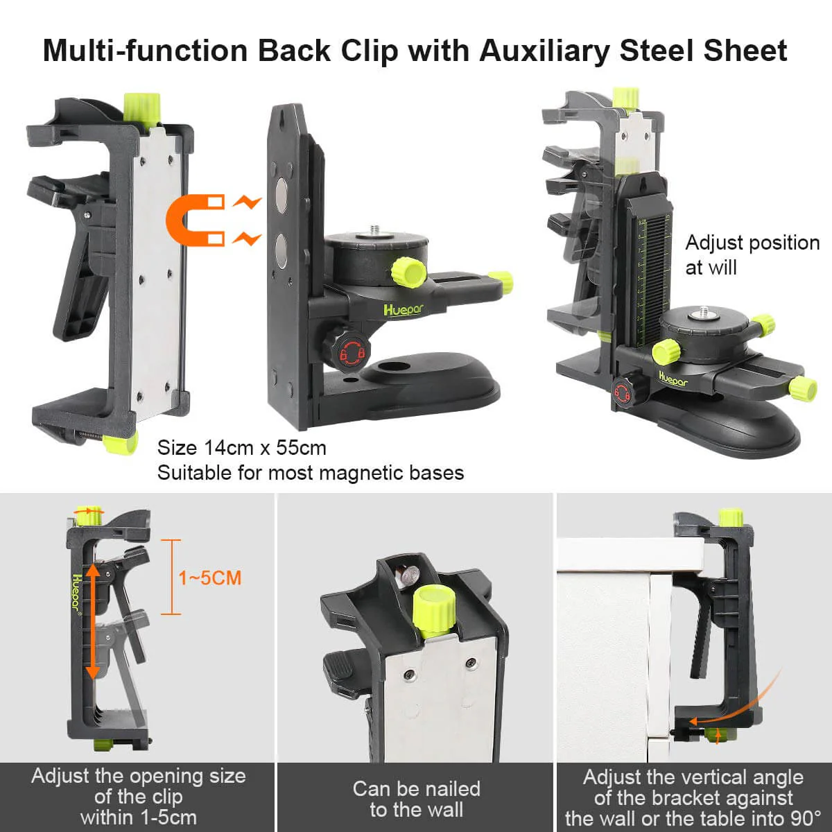 Huepar PV10+ Fine-tuning Bracket Adapter - Image 6