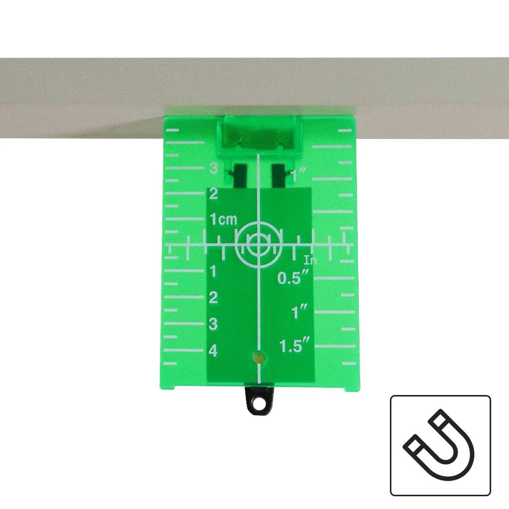 HUEPAR TP01G - Magnetic Floor Laser Target Plate Card - Image 9